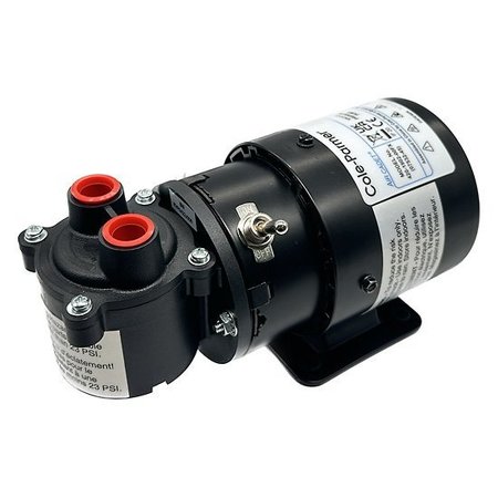 VP-200 Vacuum/Pressure Pump, Diaphragm, Single Head, 0.6 cfm; 115 VAC -  COLE PARMER, 0753240